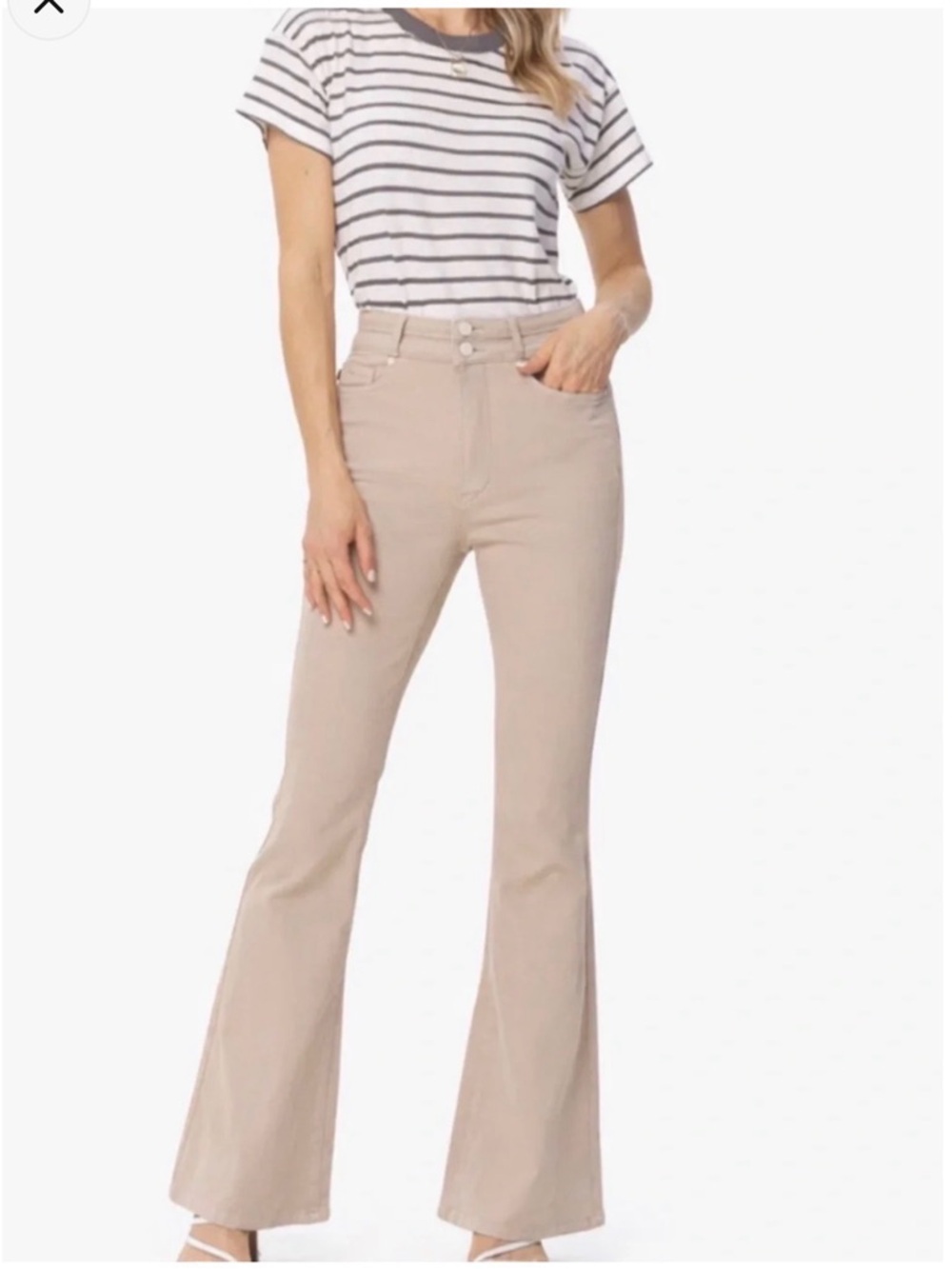 Judy Blue womens garment dyed double button Jeans size 13/31